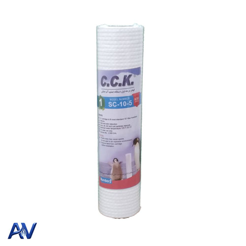 قیمت و خرید فیلتر مرحله اول تصفیه آب سی سی کا مدل SC-10-5 | آو فیلتر
